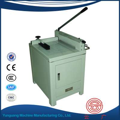 868 guillotine paper cutter machine for A3 size with cupboard